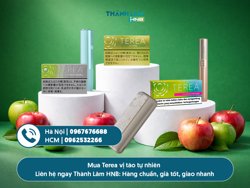 Terea vị táo tự nhiên