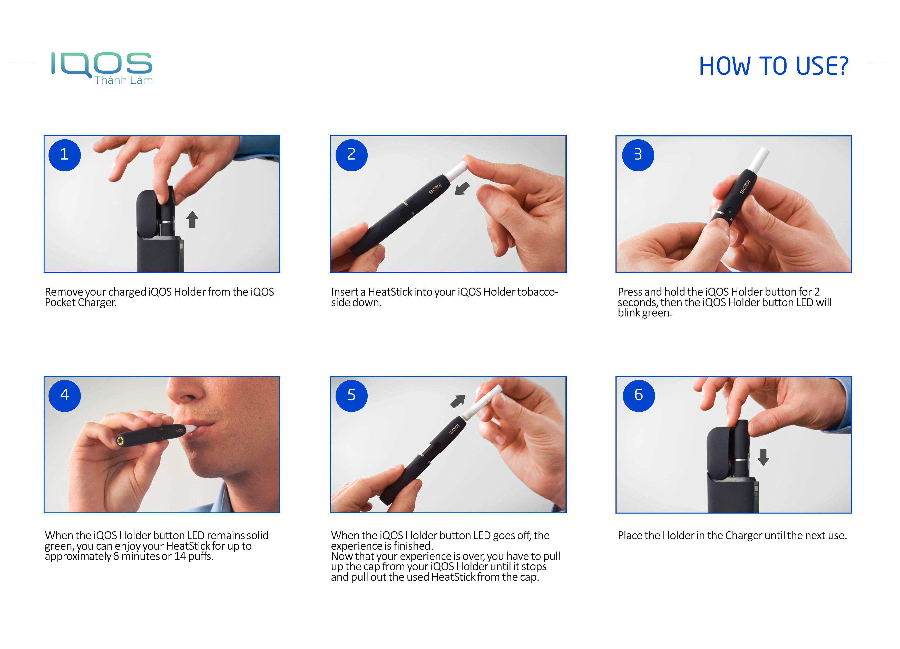 hướng dẫn sử dụng iqos