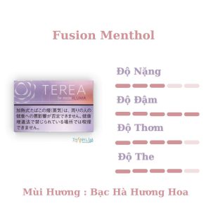 Alternative view of TEREA Fusion Menthol (Hương hoa bạc hà)