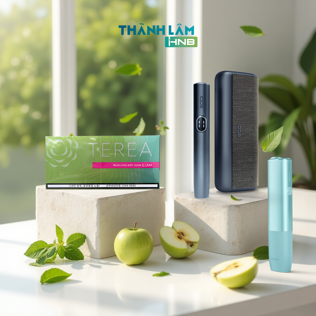 TEREA Green Zing Hàn (Vị táo bạc hà) - Ảnh 2