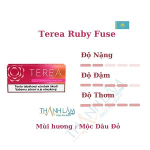 Alternative view of Terea Ruby Fuse Kazakhstan Mộc Dâu Đỏ