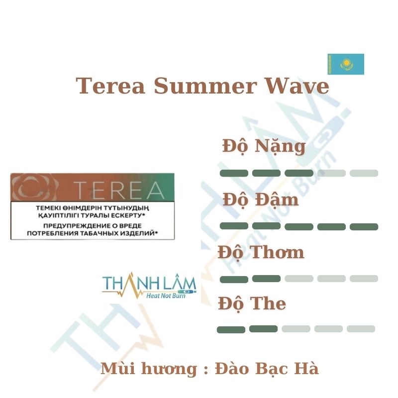 Terea Summer Wave Kazakhstan Đào Bạc Hà - Ảnh 2