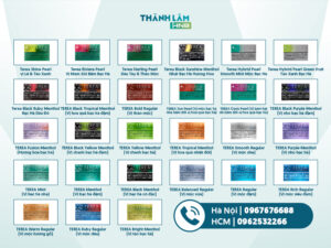 Thuốc Terea Nhật có những vị gì