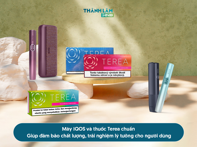 Địa chỉ mua máy IQOS và thuốc Terea chuẩn