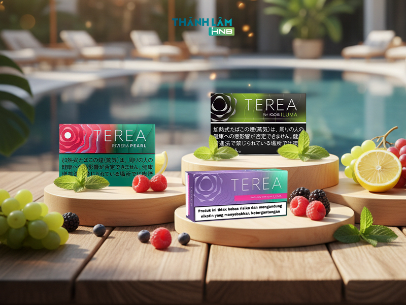 Terea vị trái cây tự nhiên