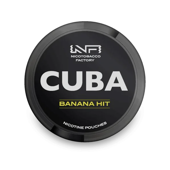 Snus CUBA Black Banana Hit 43mg (Hương Quả chuối) - Ảnh 2