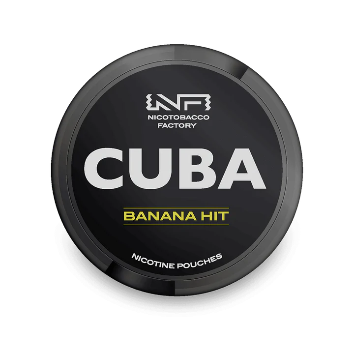 Snus CUBA Black Banana Hit 43mg (Hương Quả chuối)