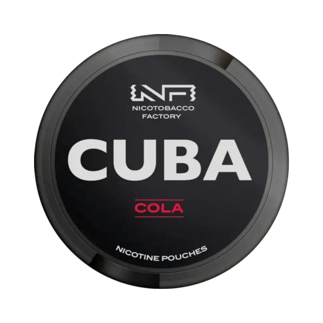 Snus CUBA Black Cola 43mg (Hương Cô-la)