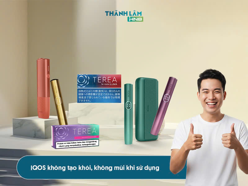 IQOS có tạo khói độc không?