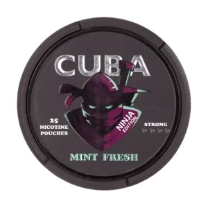 Alternative view of Snus CUBA NINJA Mint Fresh15.6mg (Hương  Bạc hà tươi mát)