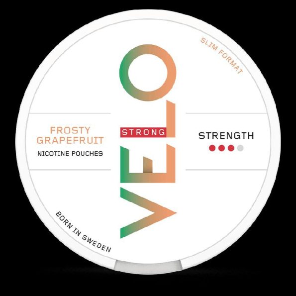 Hộp 20 túi Nicotine Snus Velo Frosty Grapefruit 10mg hương Bưởi sương giá - Ảnh 3