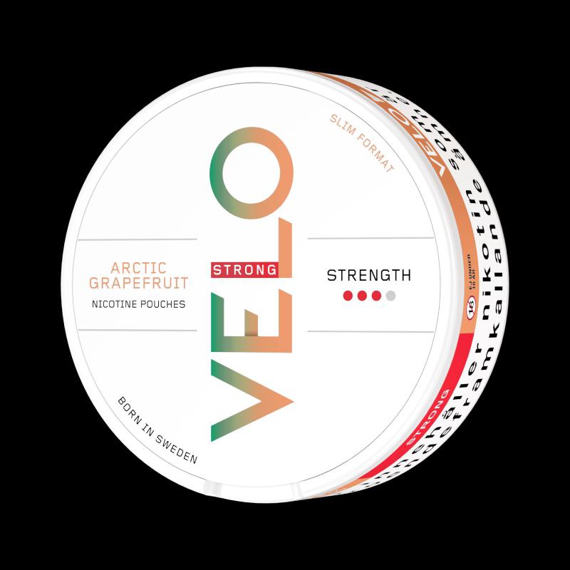 Hộp 20 túi Nicotine Snus Velo Frosty Grapefruit 10mg hương Bưởi sương giá