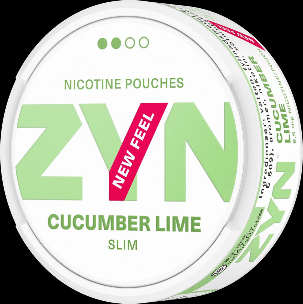 Snus Zyn Cucumber Lime hương Dưa chuột chanh 6.5mg