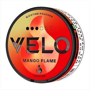Hộp 20 túi Nicotine Snun Velo Mango Flame10mg hương quả xoài