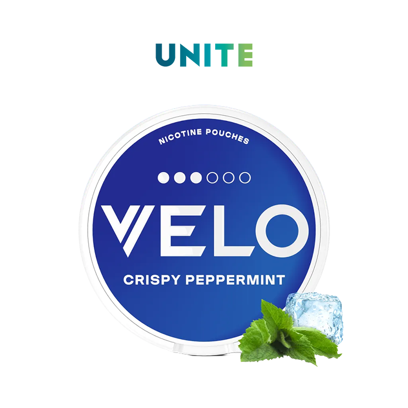 Velo Crispy Peppermint 10mg hương Bạc hà giòn
