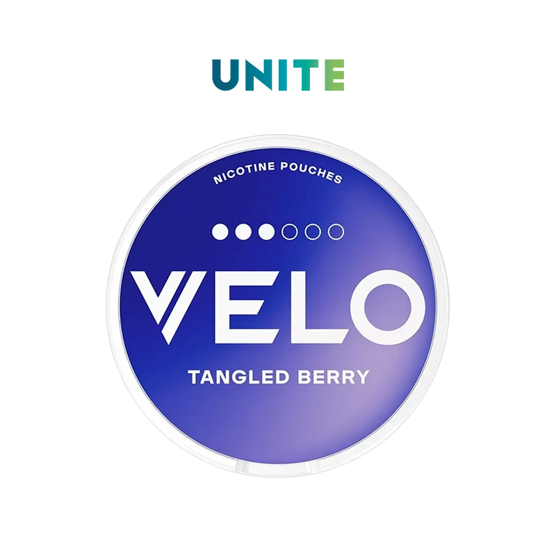 Velo Tangled Berry 10mg hương Việt Quất Mâm Xôi