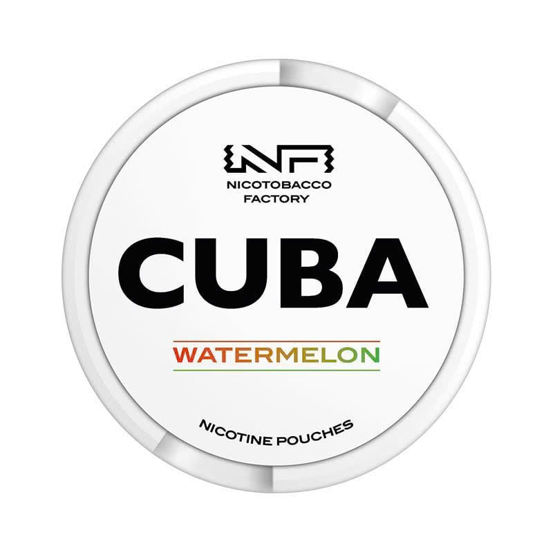 Snus CUBA White 10.4mg Watermelon (hương vị dưa hấu)