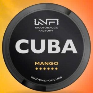 Snus CUBA Black Mango 43mg (Hương Quả xoài)