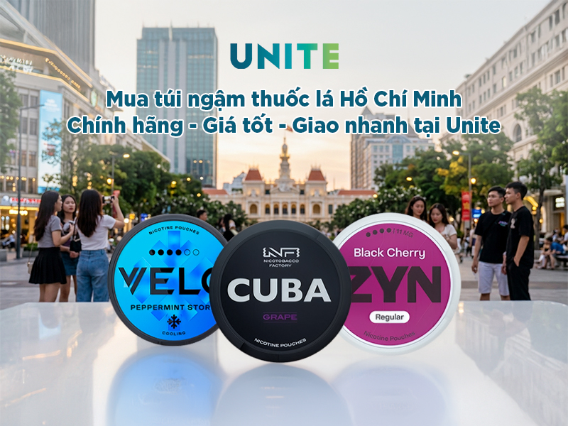 Mua túi ngậm thuốc lá Hồ Chí Minh