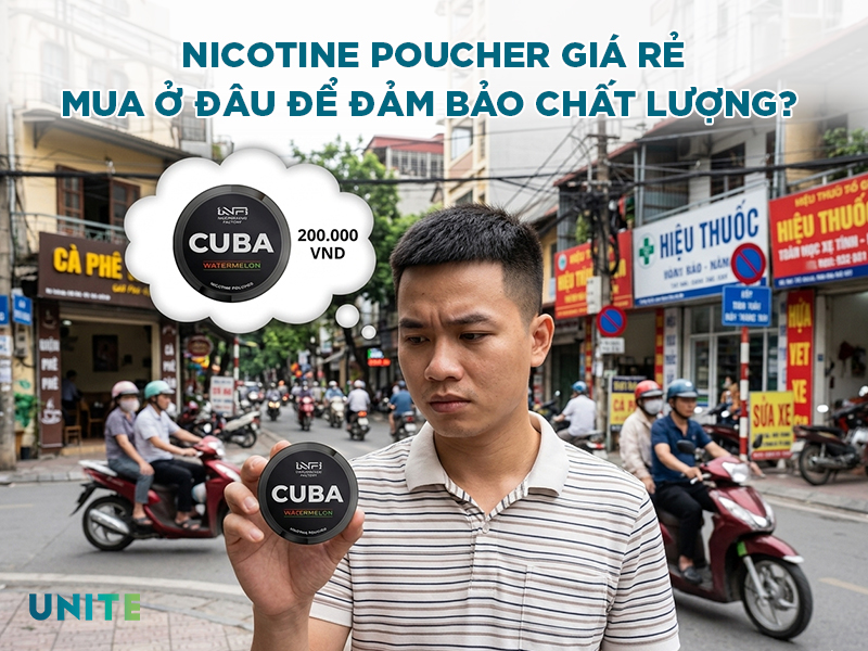 Nicotine Poucher giá rẻ