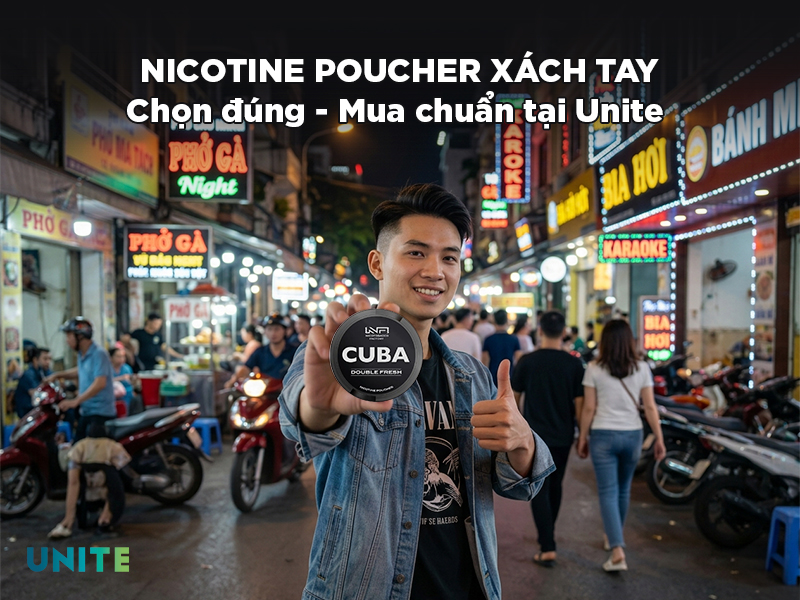 Nicotine Poucher xách tay