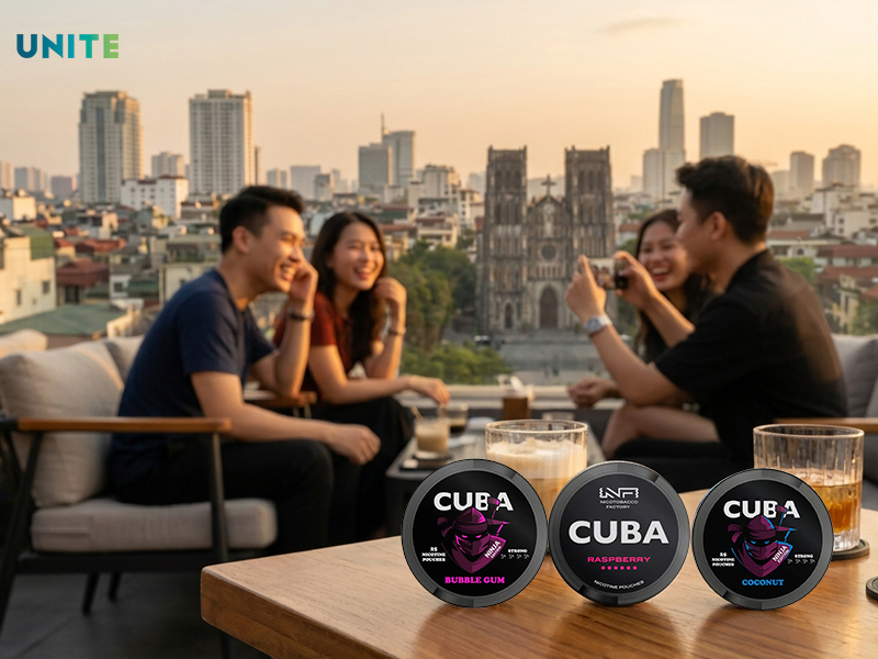 Túi ngậm nicotine xách tay