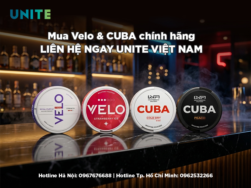 Velo vs Cuba: So sánh chi tiết nhất về giá cả, hương vị, trải nghiệm sử dụng