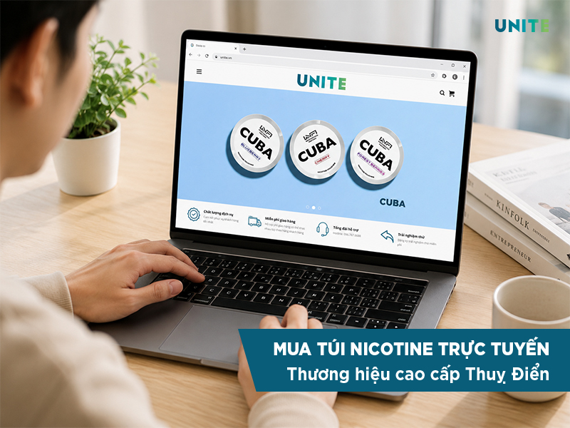 Mua túi nicotine trực tuyến