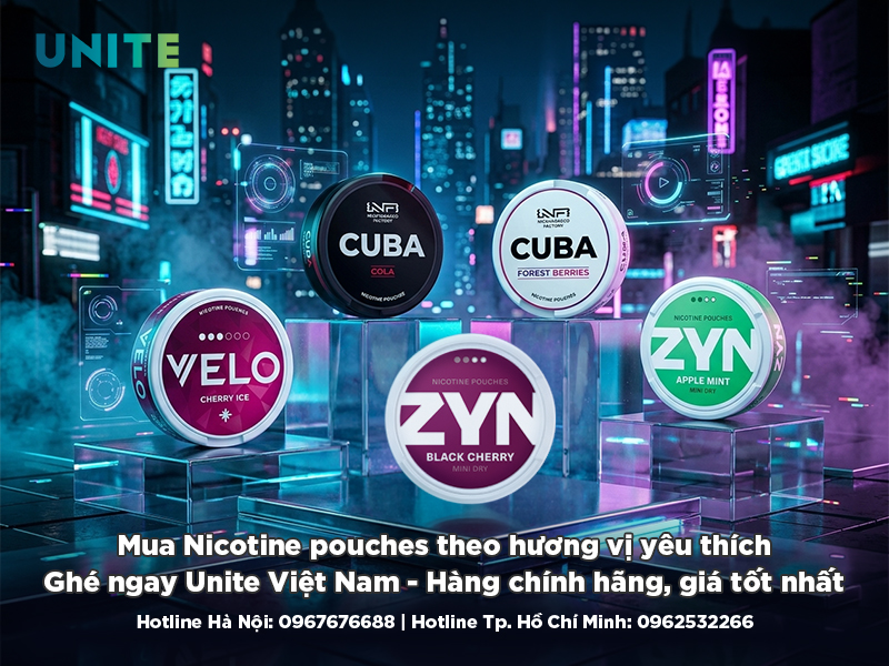 Nicotine pouches - Đâu là những hương vị yêu thích của bạn?
