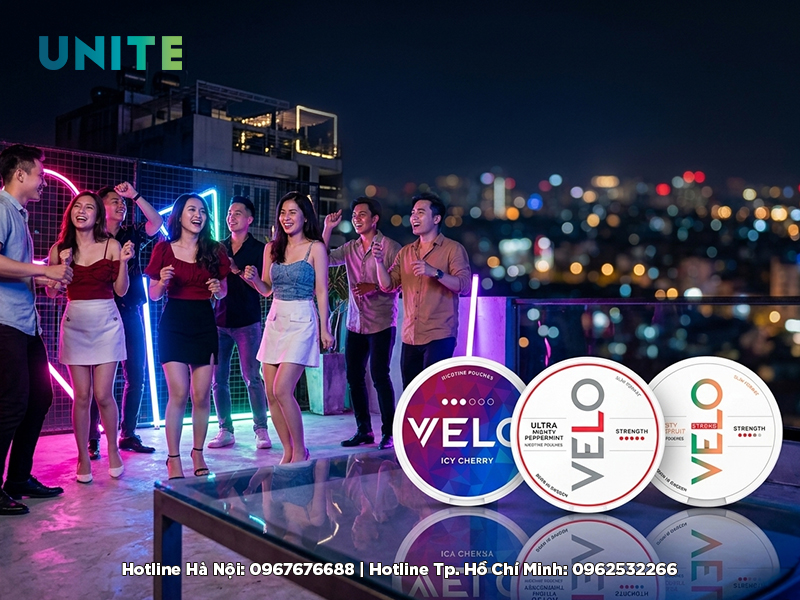 Địa chỉ mua Velo nicotine ngậm HN