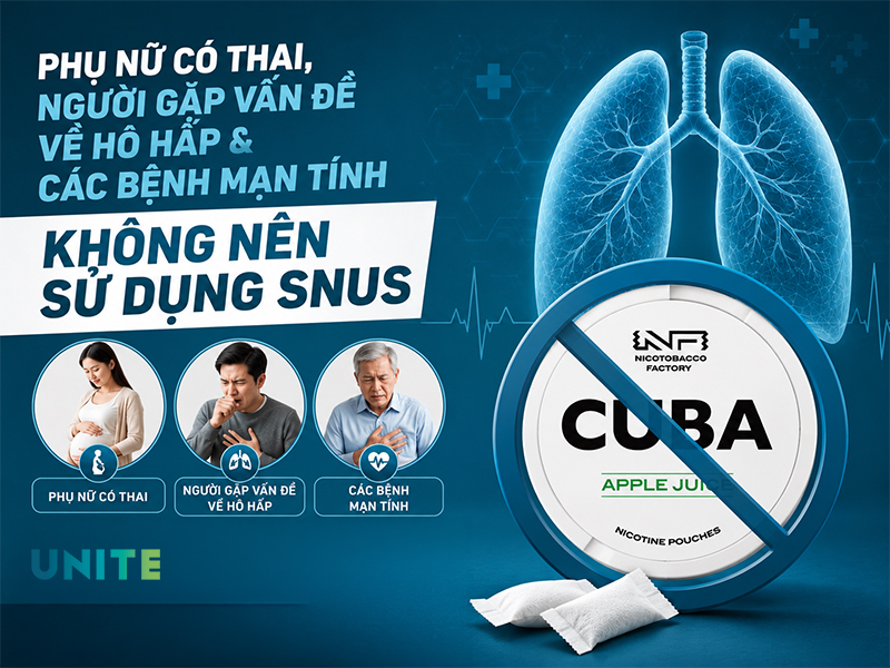tác động của túi ngậm nicotine