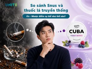 So sánh Snus và thuốc lá truyền thống